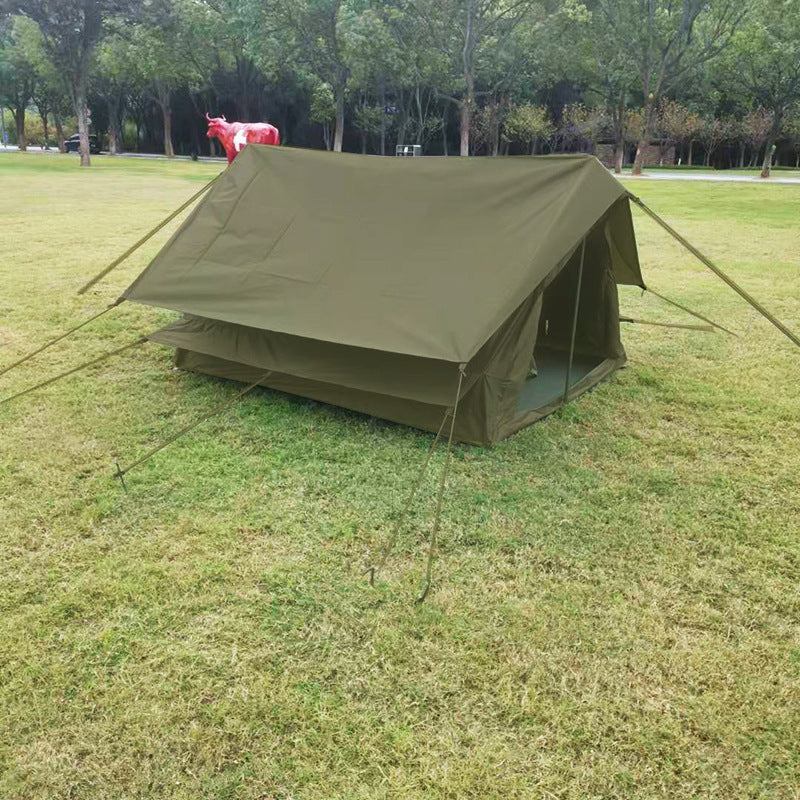 Tente spacieuse pour 8 personnes, au style rétro robuste,