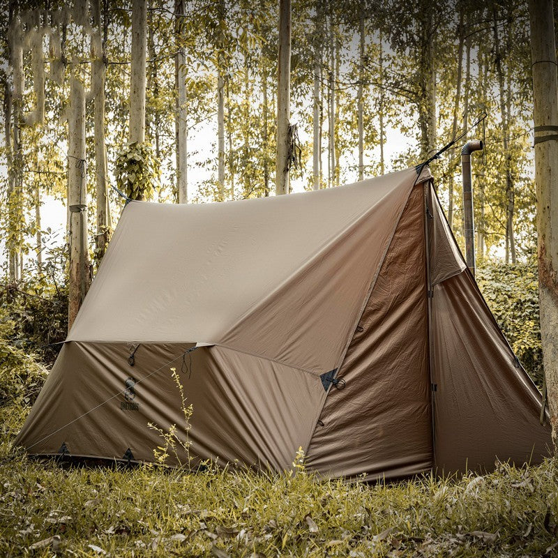 Tente de Salon en Plein Air pour 3-4 Personnes - Monocouche Imperméable pour Toutes Saisons