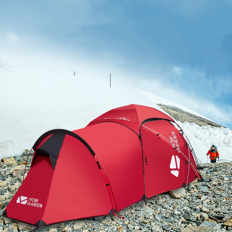 Tente tunnel de camping extérieure, résistante aux tempêtes et aux Blizzards .