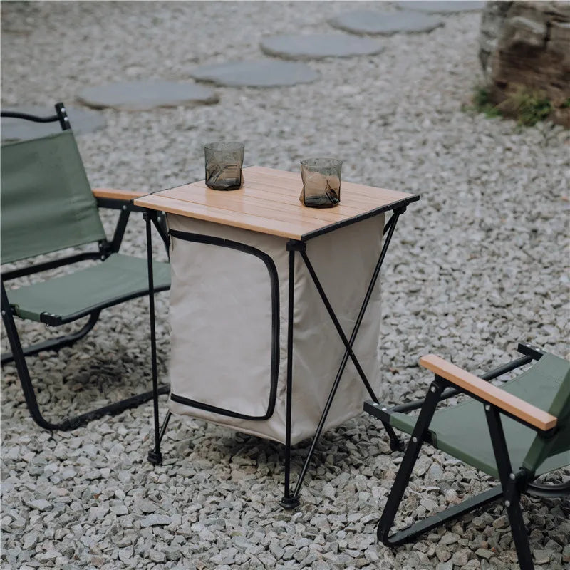 Table de Camping Portative en Alliage d'Aluminium Léger pour les Aventures en Plein Air