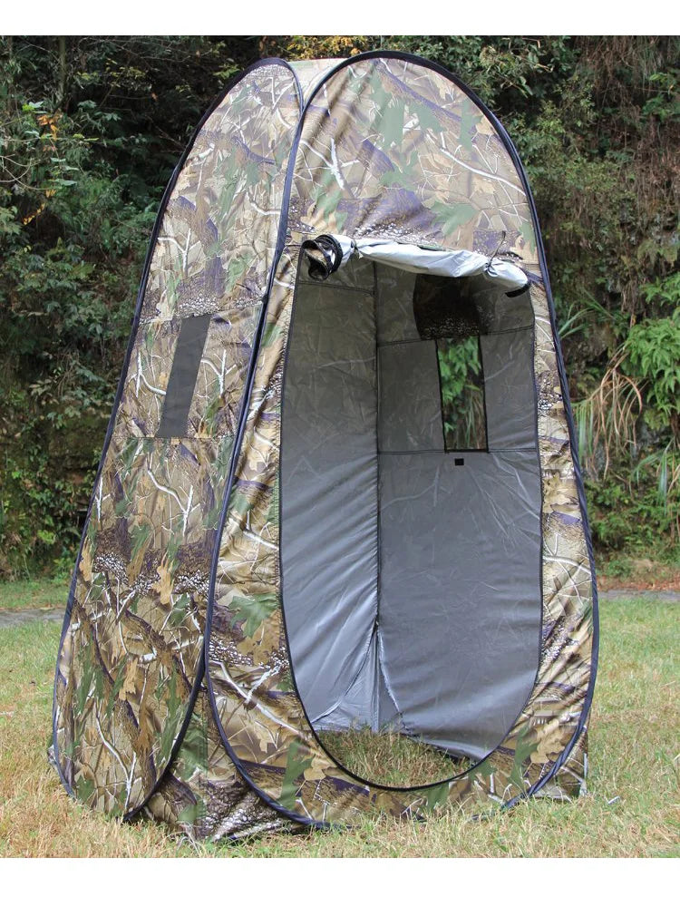 Douche et WC combinés de camping camouflage