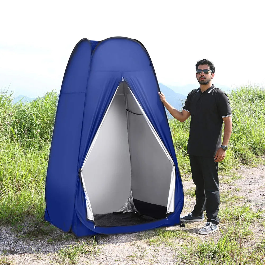 Tente de Douche d'Intimité de Camping Pop-Up Portable