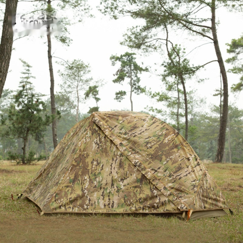 Tente Militaire Camouflage – Imperméable, Protection Solaire et Idéale pour le Camping

