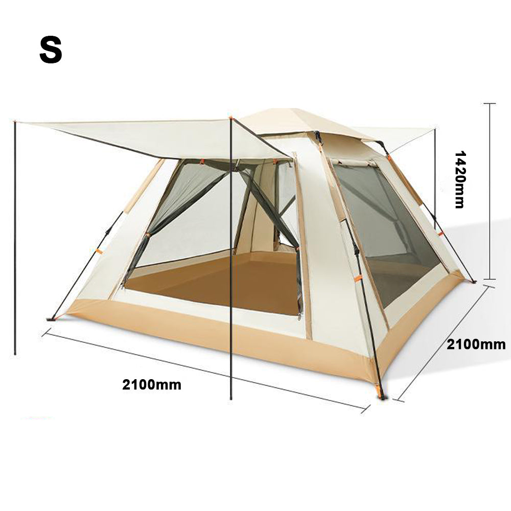 Tente de Camping Automatique - Imperméable, Résistante au Soleil, Idéale pour la Randonnée et la Pêche