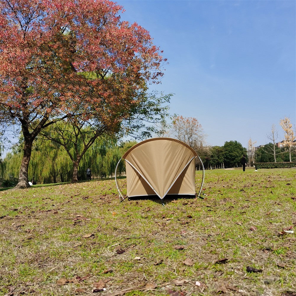 Tente Tunnel de Camping en Montagne avec Petit Sac de Transport - Légère, Imperméable et Polyvalente